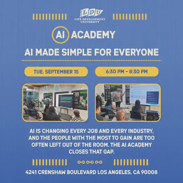 LDU AI Academy Kickoff