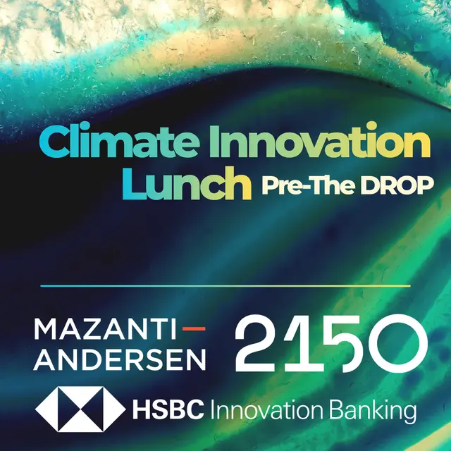 Climate Innovation Lunch | Pre-The Drop