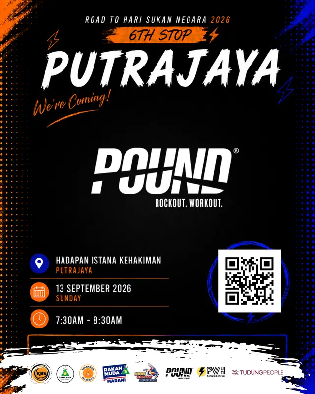 Road to HSN 2026 : Pound @ Putrajaya Car Free Day