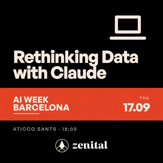Rethinking Data with Claude: Aprendizajes y nuevas formas de trabajar con datos