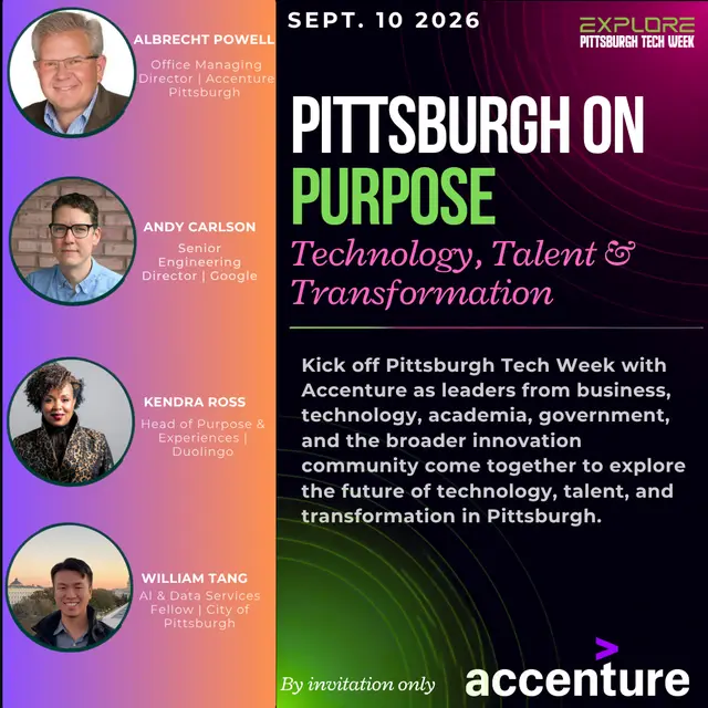 Pittsburgh on Purpose: Technology, Talent & Transformation