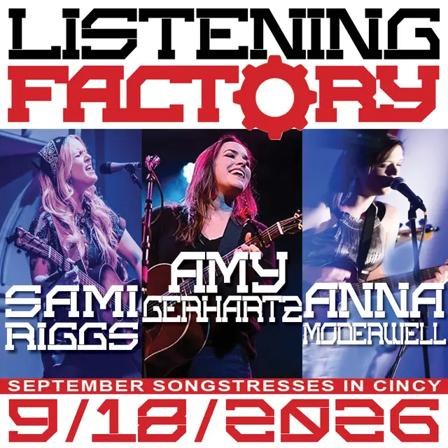 Listening Factory: September Songstresses [9/18/26] ($20 Donation)