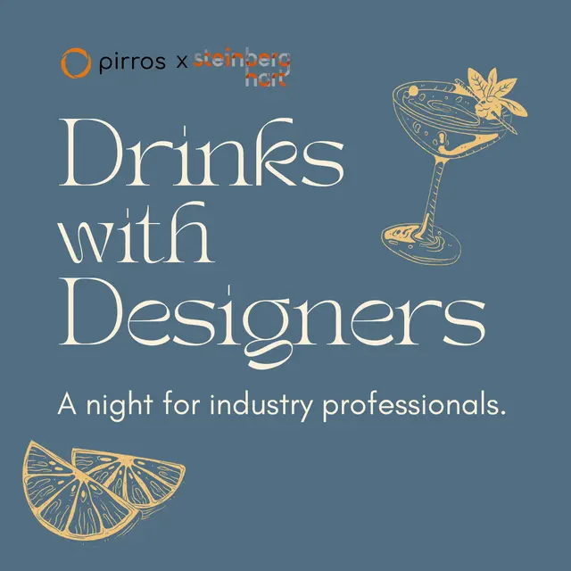 Drinks with Designers