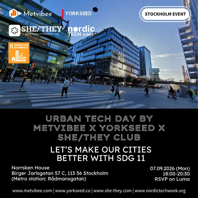 Urban Tech Day by Metvibee x Yorkseed x SHE/THEY Club