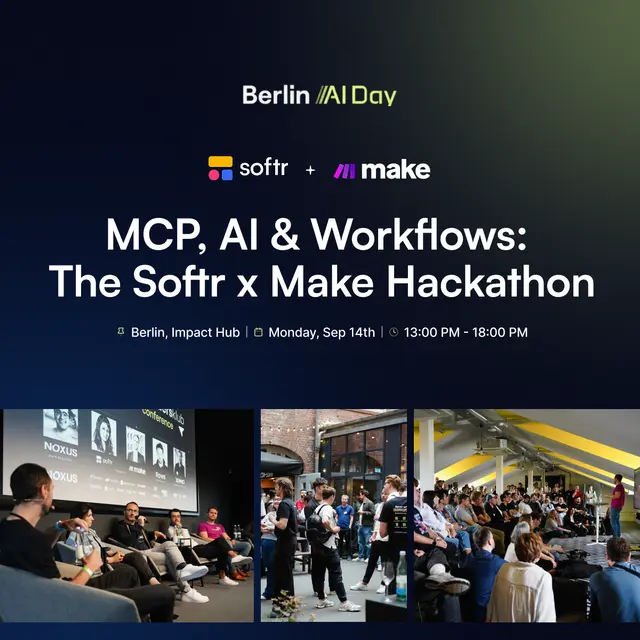 MCP, AI & Workflows: The Softr x Make Hackathon