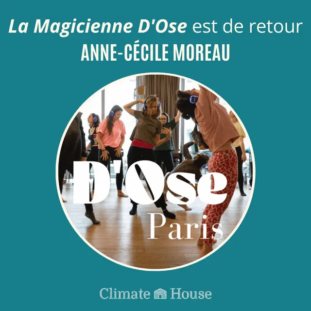 La Magicienne D'Ose est de retour @La Climate House pour 2 sessions Silent Disco... Oserez-Vous?
