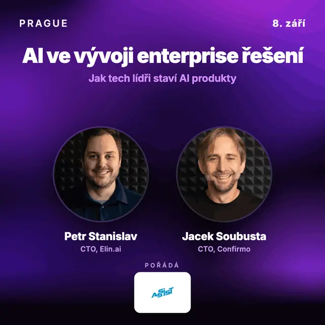AI Meetup by Assist: AI ve vývoji enterprise řešení