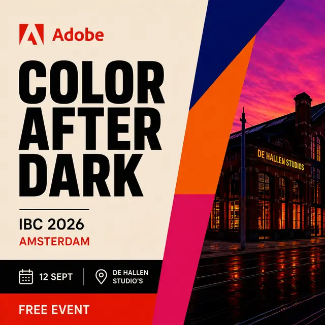 Adobe Color After Dark - Free Industry Mixer with Live Tech