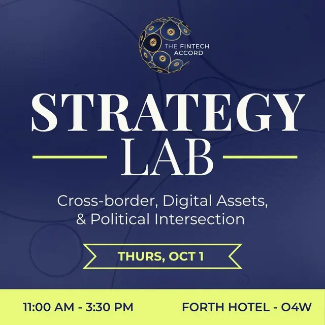 The Fintech Accord Strategy Lab