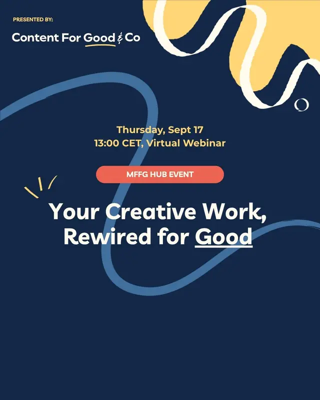 Your Creative Work, Rewired for Good