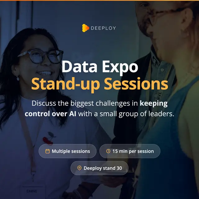Data & AI Leaders | Stand-up Sessions @ Data Expo