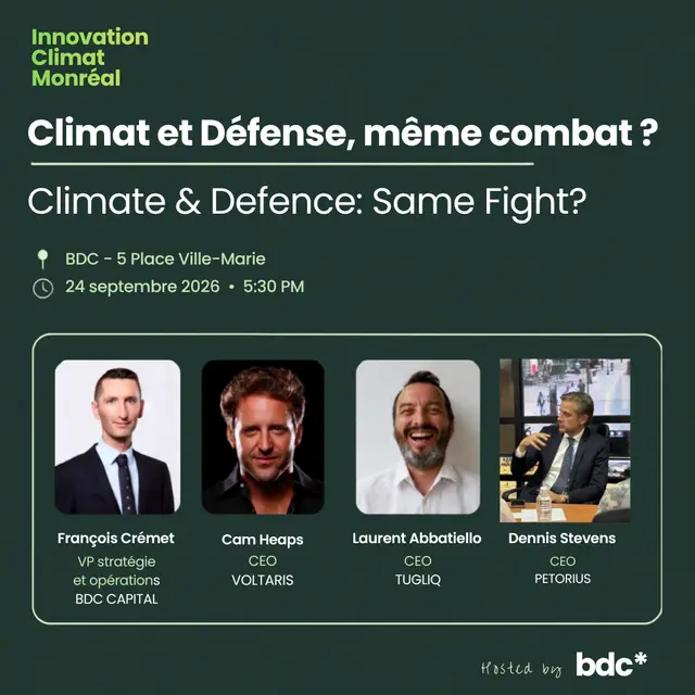 🛡️🌱 Climat et Défense, même combat ? | Climate & Defence: Same Fight? 🌱🛡️