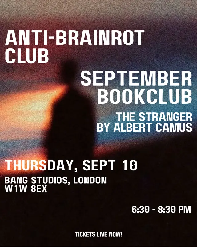 ABRC BOOKCLUB: THE STRANGER