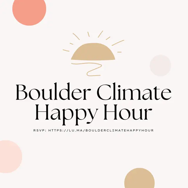 September Climate Happy Hour