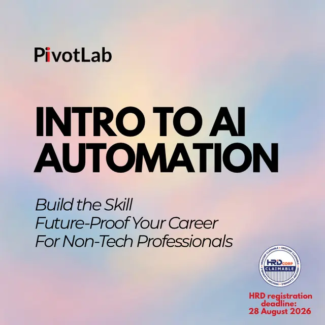 Intro to AI Automation for Professionals: Build the Skill. Future-Proof Your Career.
