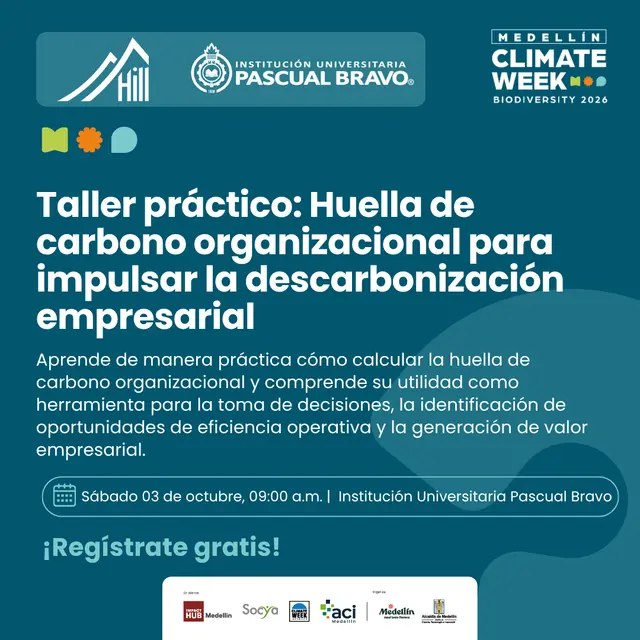 Taller práctico: Huella de carbono organizacional para impulsar la descarbonización empresarial