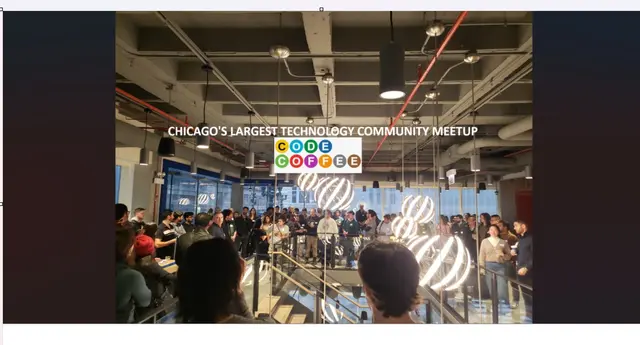 Chicago Code And Coffee September 20th 2026 @ Ferris & Co. 5th floor above Capital One Cafe!