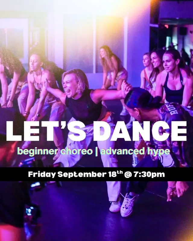 9.18 Let's Dance Pop Up 🪩✨