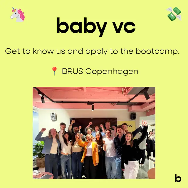 baby vc Open Meetup Denmark