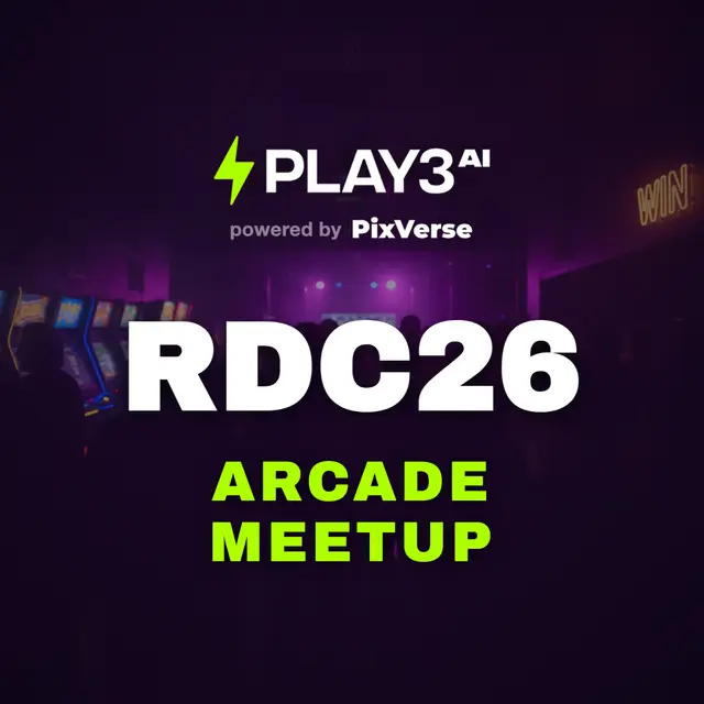 RDC Arcade Meetup x Play3AI