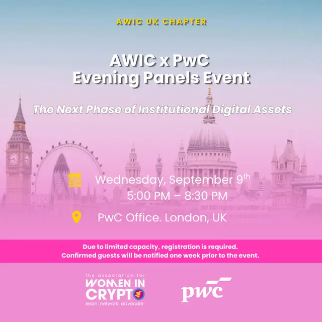 AWIC x PwC UK Panel Event: The Next Phase of Institutional Digital Assets