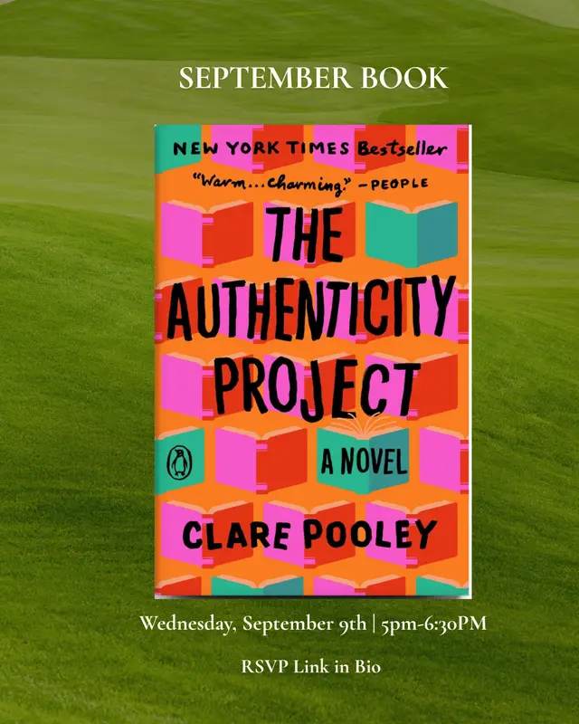 September New Book Club Meeting