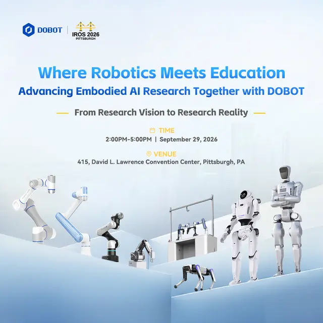Where Robotics Meets Education Advancing Embodied AI Research Together with DOBOT