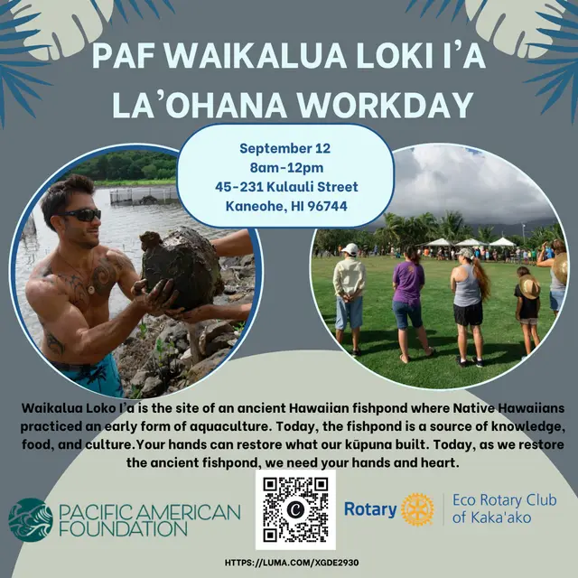 Waikalua Loko I'a La'Ohana Workday