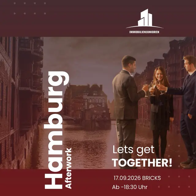 Immobilienjunioren - Afterwork Hamburg 17.09.26