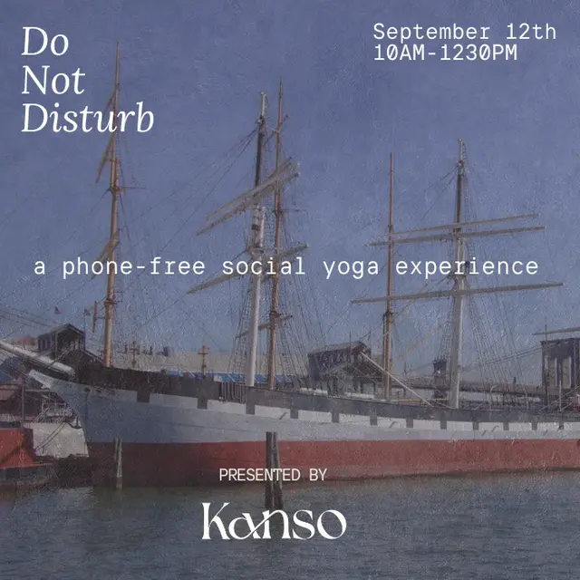 Do Not Disturb: Phone-Free Yoga on the Tall Ship