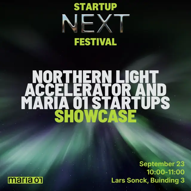Northern Light Accelerator & Maria 01 Startups Showcase