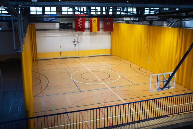 Indoor Pickup Basketball at La Fundi