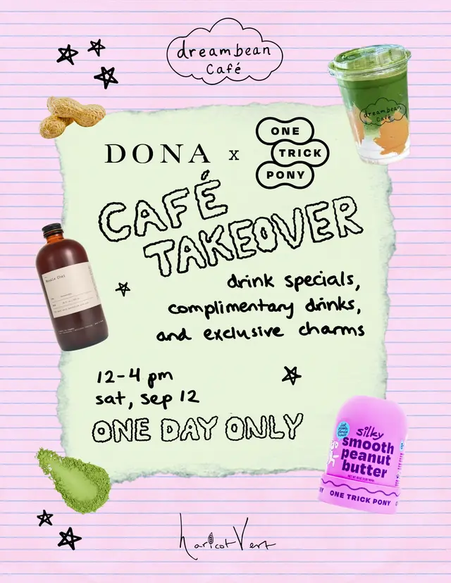 Dona x One Trick Pony Cafe Takeover