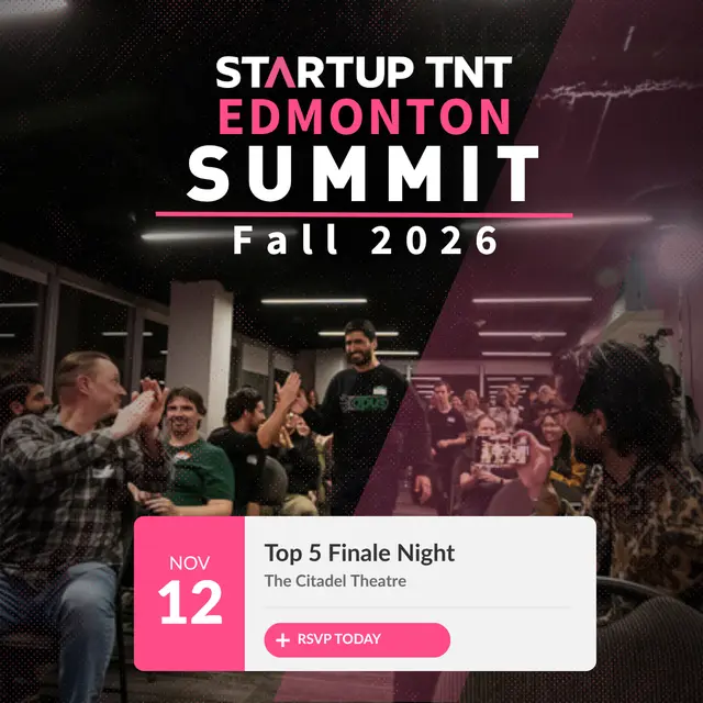 Startup TNT Edmonton - Top 5 Finale Night