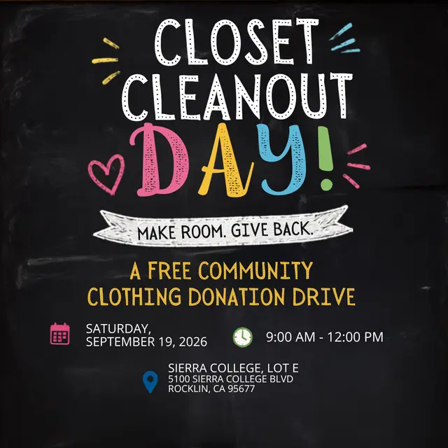 Closet Cleanout Day