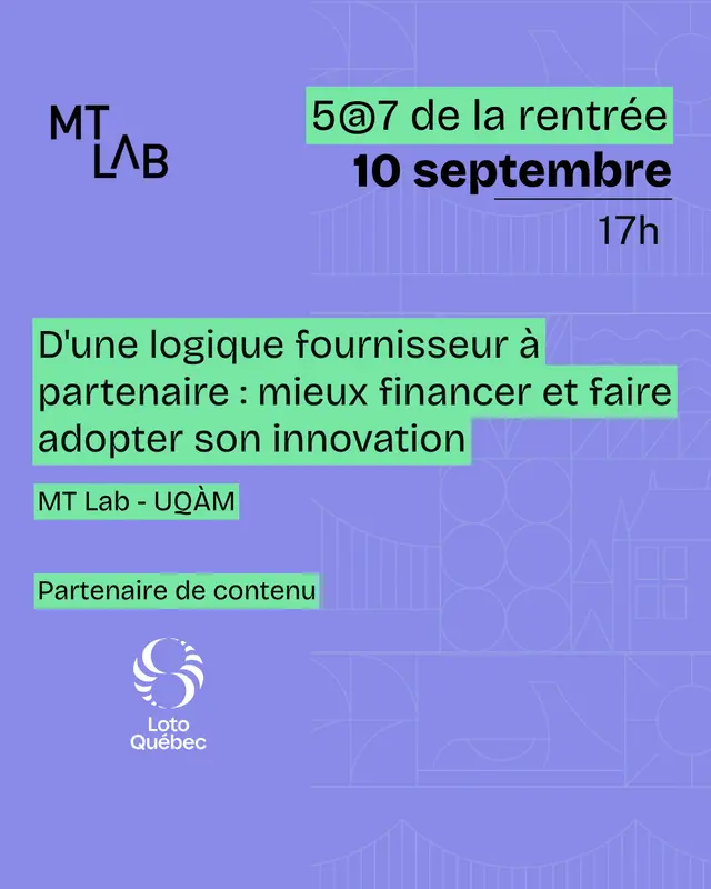 Mieux financer et faire adopter son innovation