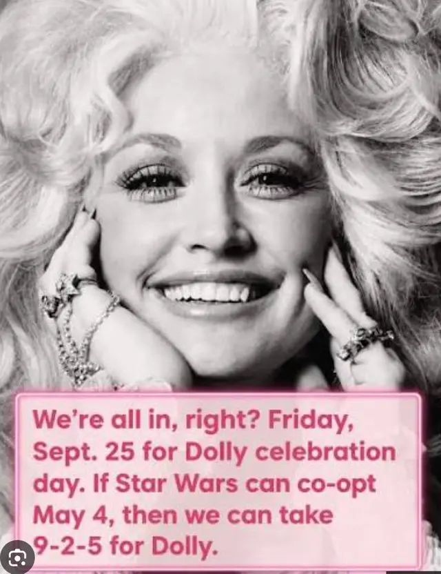 Pour Yourself a Cup of Ambition: It’s Dolly Day! 💖🤠