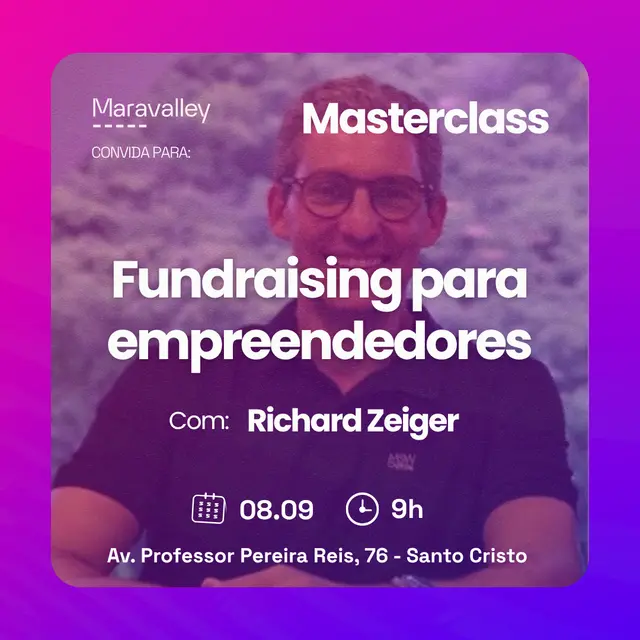 Masterclass - Fundraising para empreendedores