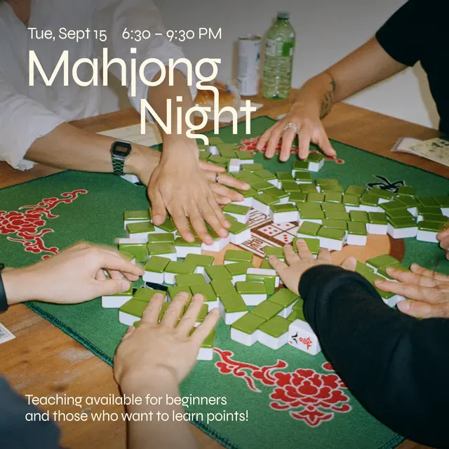 Mahjong Night (Beginner friendly!)