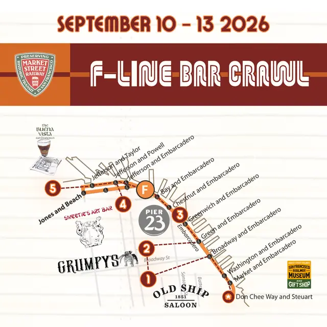 F-Line Historic Bar Crawl