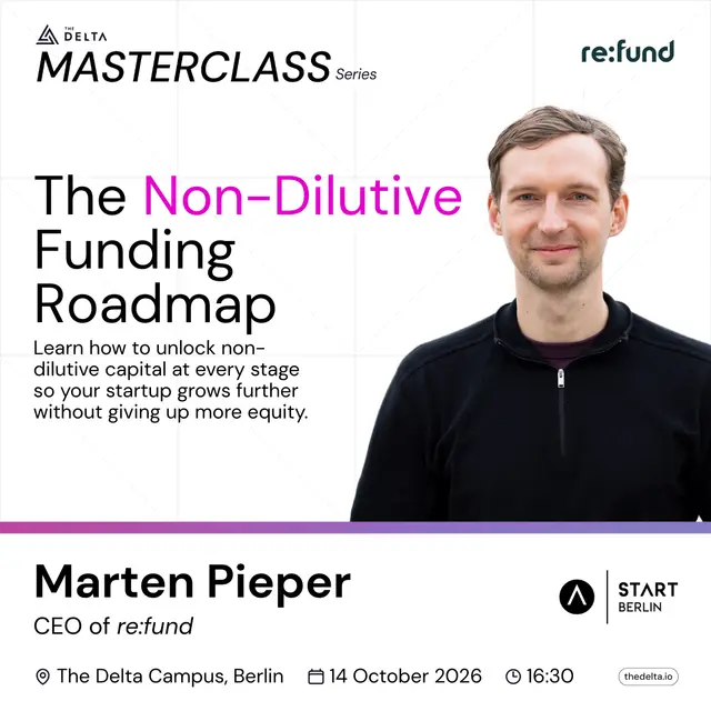 The Non-Dilutive Funding Roadmap: from Pre-Seed to Series B