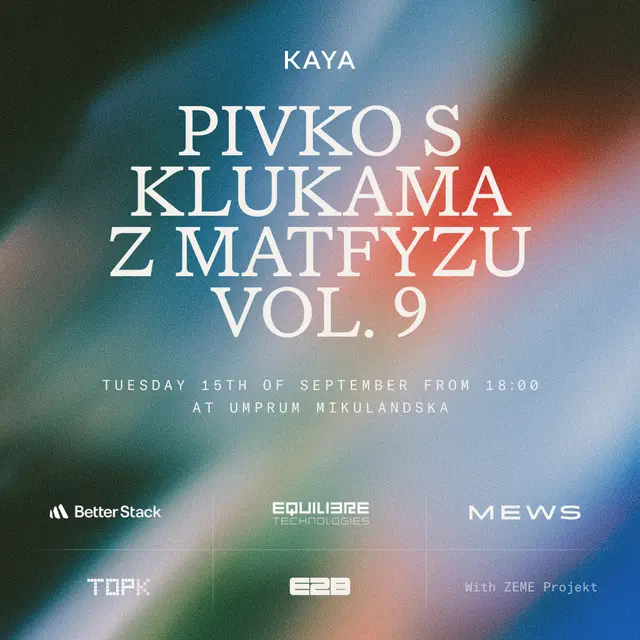 Pivko s Klukama z Matfyzu vol. 9