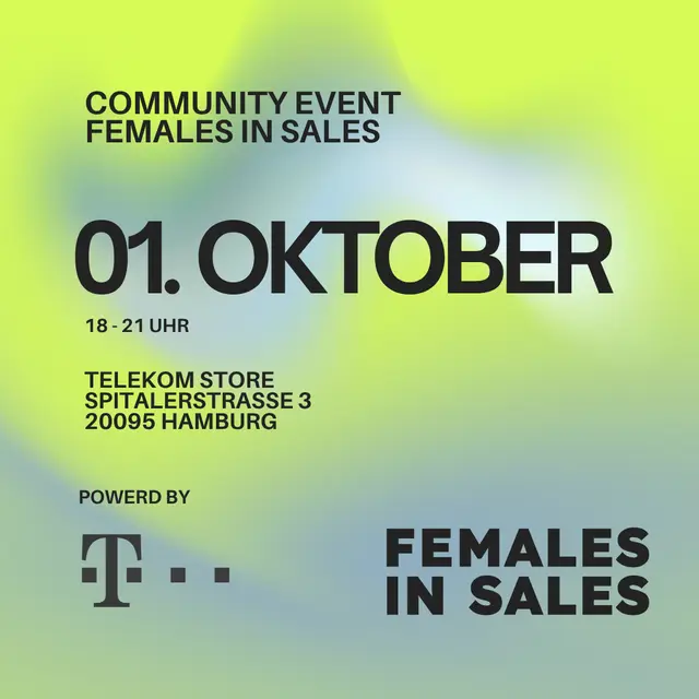 Females in Sales - Hamburg: Netzwerktreffen für Vertriebsfrauen Vol. 7