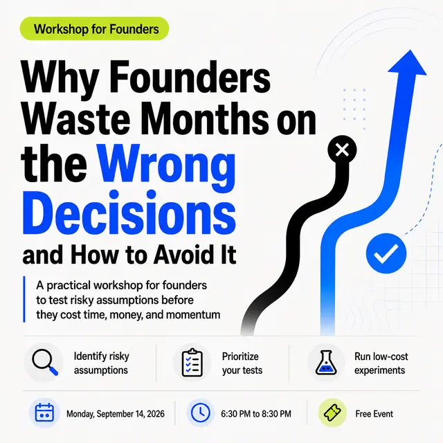 Why Founders Waste Months on the Wrong Decisions and How to Avoid It