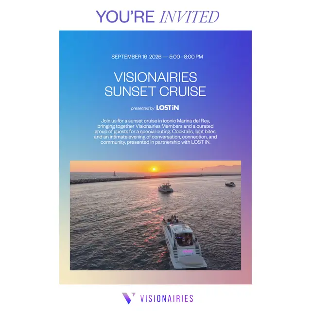 Visionairies Sunset Cruise
