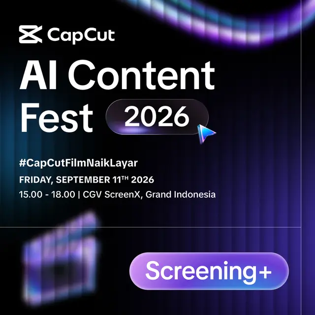 CapCut AI Content Fest 2026 (Screening Film)
