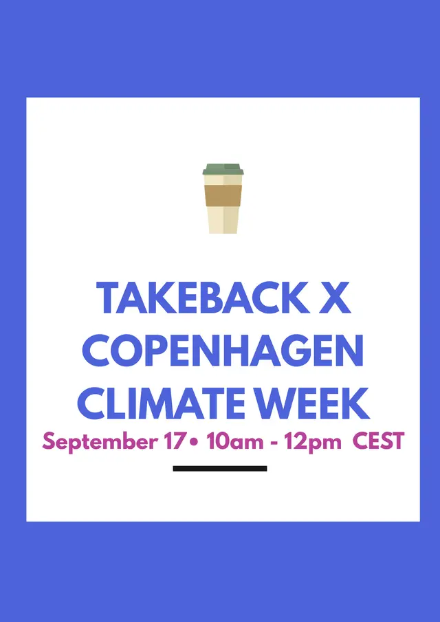 TAKEBACK REUSABLE CUP