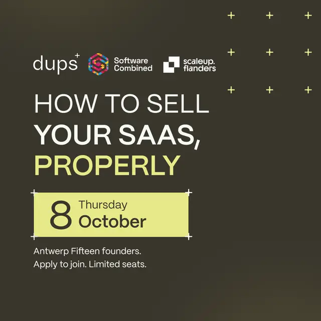 How to sell your SaaS company, properly