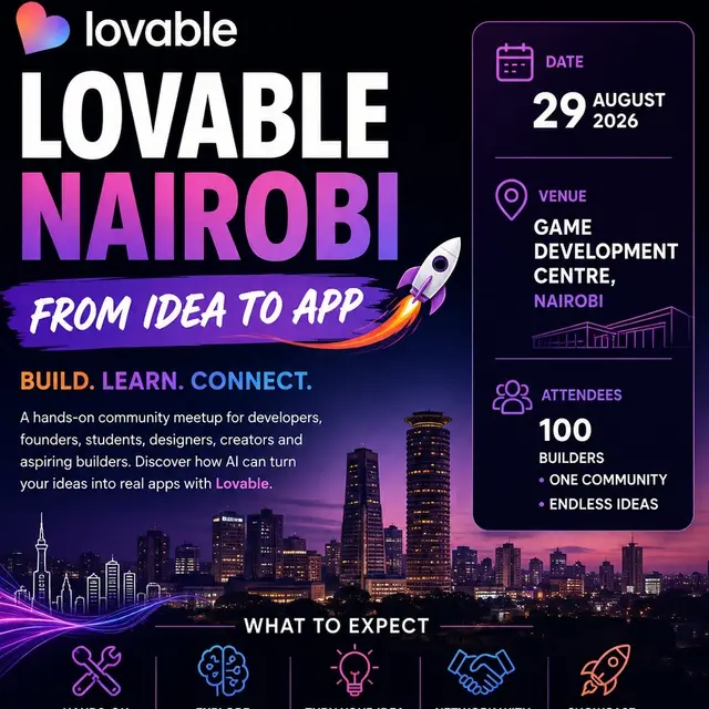 Lovable Nairobi: From Idea to App