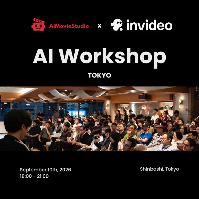 AI Workshop in Tokyo - Invideo